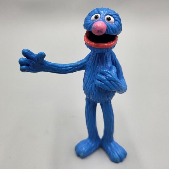 Grover Pvc Figure Sesame Street RDYF Readers Digest Young Family 3 inch - Picture 1 of 4